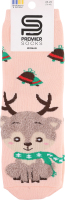 Шкарпетки жіночі Premier socks класич. махра з пух.мал. р.23-25 олень Арт.3627