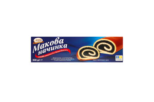 Начинка маковая пастеризованная SantaVita Bakers к/у 500г