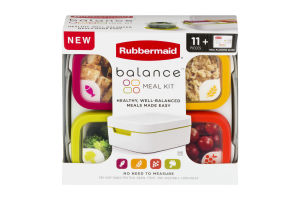 Rubbermaid Balance Meal Kit Containers - 11 PK