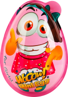 Яйце пластикове для дівчинки з цукерками та сюрпризом Mini egg Wooow п/у 30г в асорт