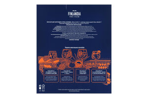 Набор Водка 0.5л 40% + Миниатюры спиртных напитков Finlandia 4х0.05л 37.5% к/у