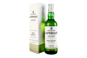 Віскі 0.7л 40% односолодове Oak select Laphroaig к/у