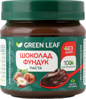 Паста шоколадно-фундучна з підсолоджувачем Green Leaf с/б 200г