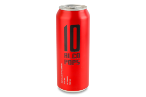 Напій зброджений 0.5л 10% газований Amore 10 Alco Pops з/б
