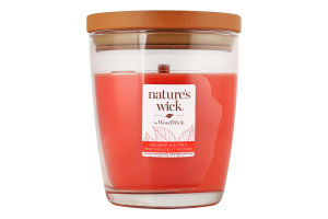 Свічка ароматична №1694665E Red berry/Nutmeg Nature's Wick 1шт