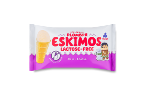 Морозиво пломбір безлактозний Eskimos Rud м/у 70г