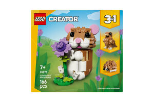 Конструктор для дітей від 7років №31376 Cute hamster with a flower Creator Lego 166ел