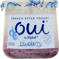 Yoplait Oui French Style Yogurt Blueberry