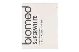 Паста зубна Супервайт відбілюваня та зміцнення чутливої емалі 100г Біомед