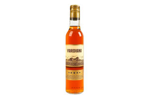 Бренді 0.25л 40% виноградний витриманий 5 зірок Vardiani пл
