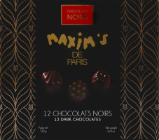 Цукерки Maxim's з темного шоколаду асорті