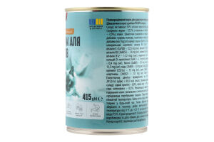 Корм д/котів Шматочки з рибою в желе 415г ж/б My Champion