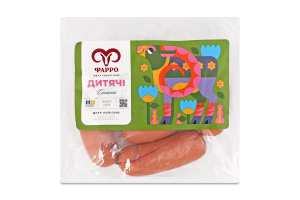Сосиски Детские Фарро в/с кг