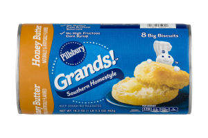 Pillsbury Grands! Southern Homestyle Big Biscuits Honey Butter - 8 CT