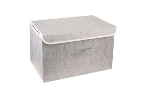 Ящик для зберігання MBM My Home Light gray TH-07L