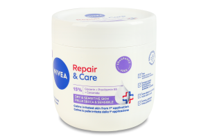 Крем универсальный для сухой и чувствительной кожи Восстановление и уход Nivea 400мл