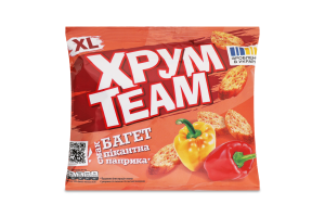 Сухарики Пикантная паприка Багет ХрумTeam м/у 90г