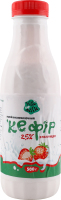 Кефир 2.5% с наполнителем Клубника Villa Milk п/бут 500г