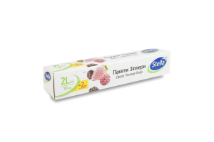 Пакети зіппери 230х250мм 2л Stella 12шт