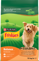 Корм сухой для собак с курицей и овощами Balance Friskies м/у 10кг