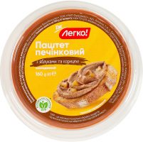 Паштет печінковий з яблуками та корицею Легко! охол п/у 160г