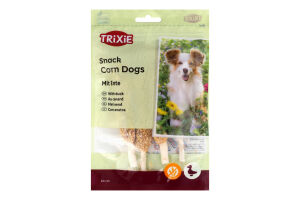 Ласощі д/собак Преміо Корн дог з качкою 100г Тріксі