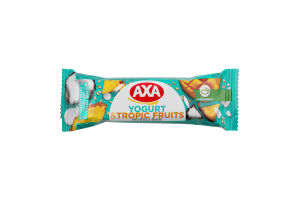 Батончик зерновий Yogurt&Tropic fruits Axa м/у 25г