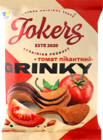 Грінки житньо-пшеничні Томат пікантний Jokers м/у 80г