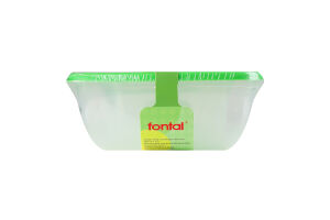 Набір контейнерів Fontal квадратний 3пр