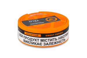 Подушечки никотиносодержащие бестабачные с подсластителями Sweet papaya Класический Velo 20х0.7г