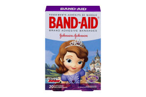 Band-Aid Brand Adhesive Bandages Sofia The First - 20 CT