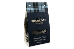 Чай черный крупнолистовой с натуральным маслом бергамота Бергамот Прайм Sherlock Secrets в/с м/у 180г