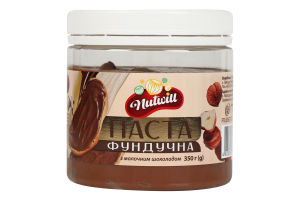 Паста фундучная с молочным шоколадом Nutwill п/б 350г