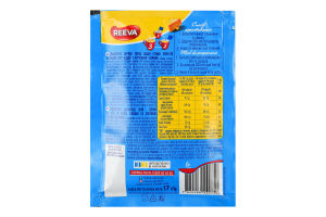 Крем-суп швидкого приготування зі смаком сиру Чеддер з крутонами Сирний Reeva м/у 17г