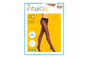 Колготки женские Intuicia Fashion Top 40den 2 vizone