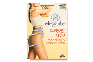 Колготки жіночі Elegante Support Modelling&Compression 40den 4 bronz