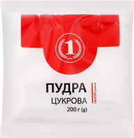 Пудра цукрова ТМ "1" м/у 200г