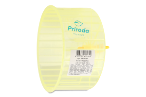 Іграшка д/гризунів Колесо-барабан з кріпленням 14см Природа