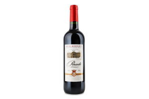 Вино 0.75л 13% красное сухое Rouge Bordeaux Perade бут
