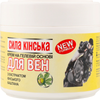 Крем на гелевій основі д/вен Сила коня з екстрактом кінського каштана 300мл ЛекоПро