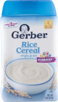 Gerber Rice Cereal Single Grain