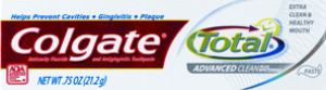 Colgate Total Advanced Clean Plus Whitening Anticavity Fluoride and Antigingivitis Toothpaste