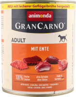 Корм д/собак з качкою 800г ж/б ГранКарно