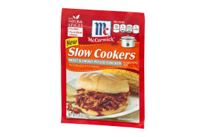 McCormick Slow Cookers Sweet & Smoky Pulled Chicken Seasoning Mix