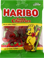 Конфеты желейные Happy cherries Haribo м/у 100г