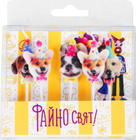 Свічки для торта формовані 900015