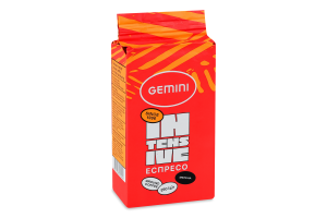 Кава натуральна смажена мелена Еспресо Intensive Gemini 1ґ в/у 250г