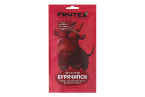 Чипси овочеві натуральні Бурячипси Frutex д/п 30г