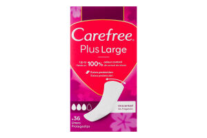 Прокладки гіг.Carefree Plus Large 36шт