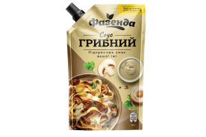 Соус Фазенда Грибний 180г д/п
